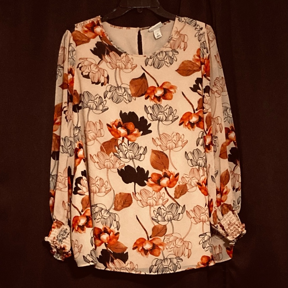 Ava & Viv dress/ career blouse, 2x